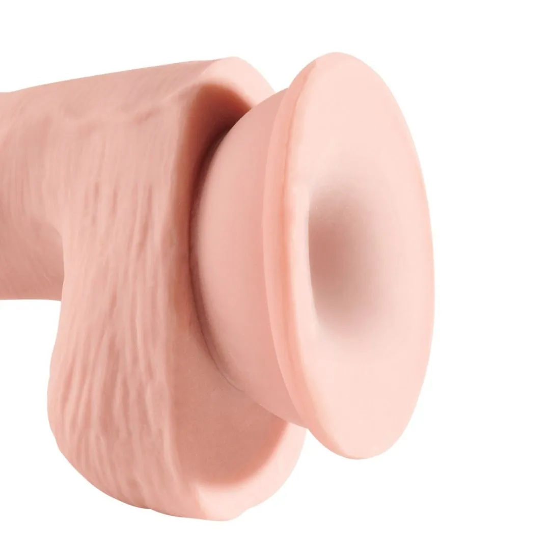 Dildo „5" Triple Density Cock with Balls“ – Bild 4