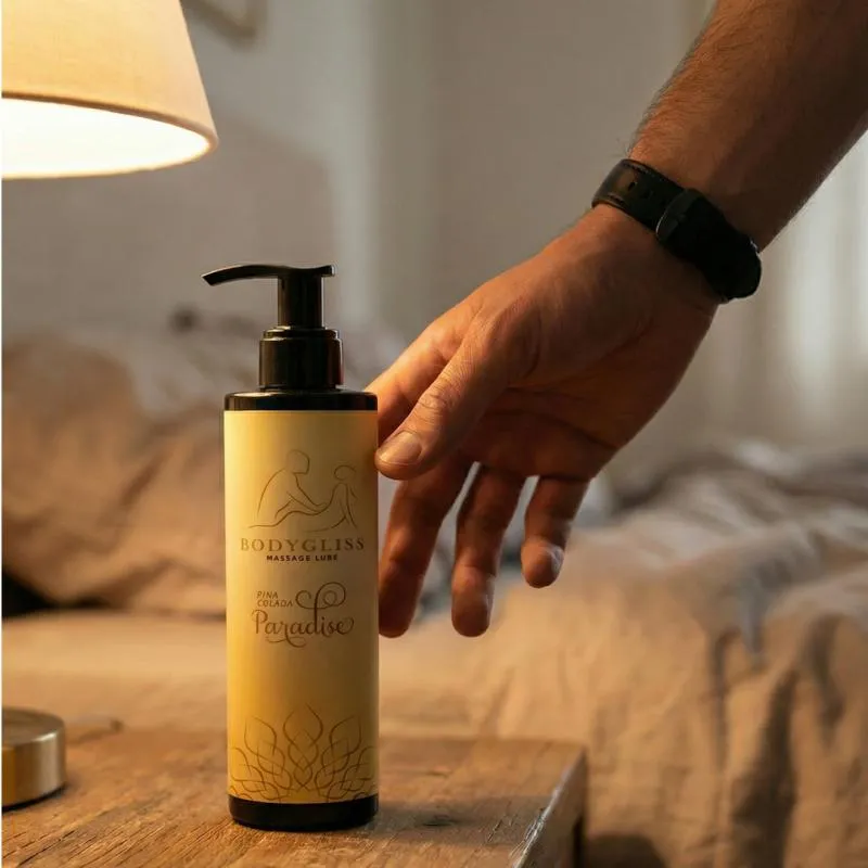 BodyGliss - Massageöl und Gleitmittel in Einem Pina Colada - 150 ml – Bild 3