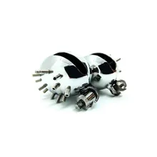 Black Label Stainless Steel Evil Shell Ball Crusher & Presser: Edelstahl-Hode... Black Label Stainless Steel Evil Shell Ball Crusher & Presser: Edelstahl-Hode...