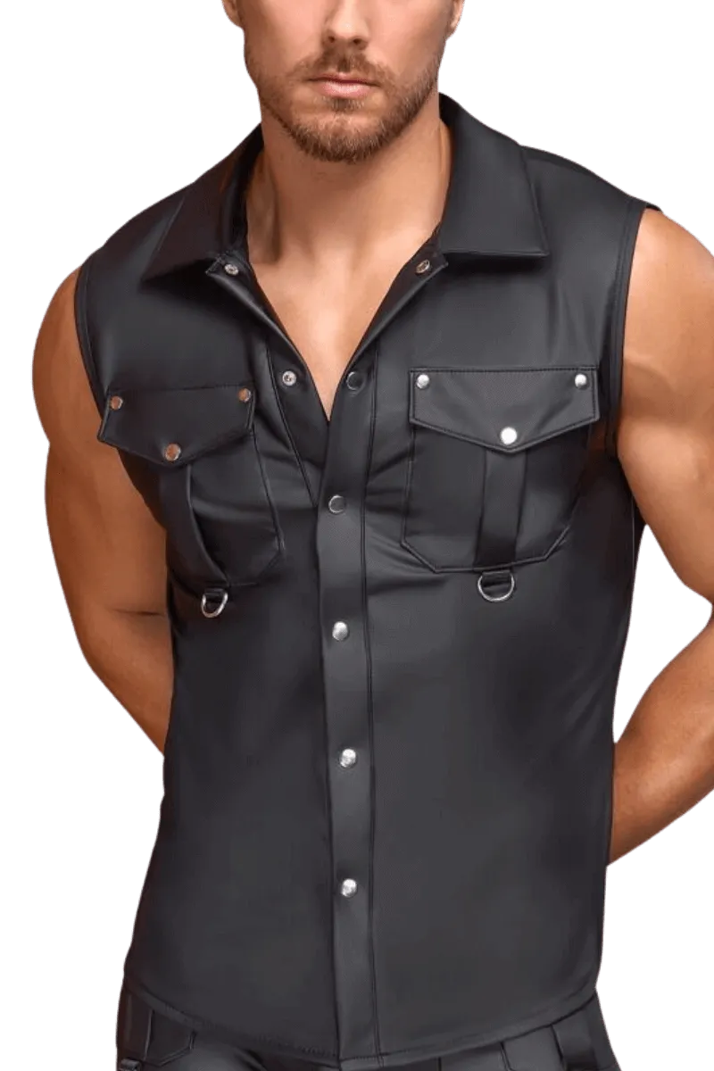 Mattlook-Shirt ärmellos Mattlook-Shirt ärmellos