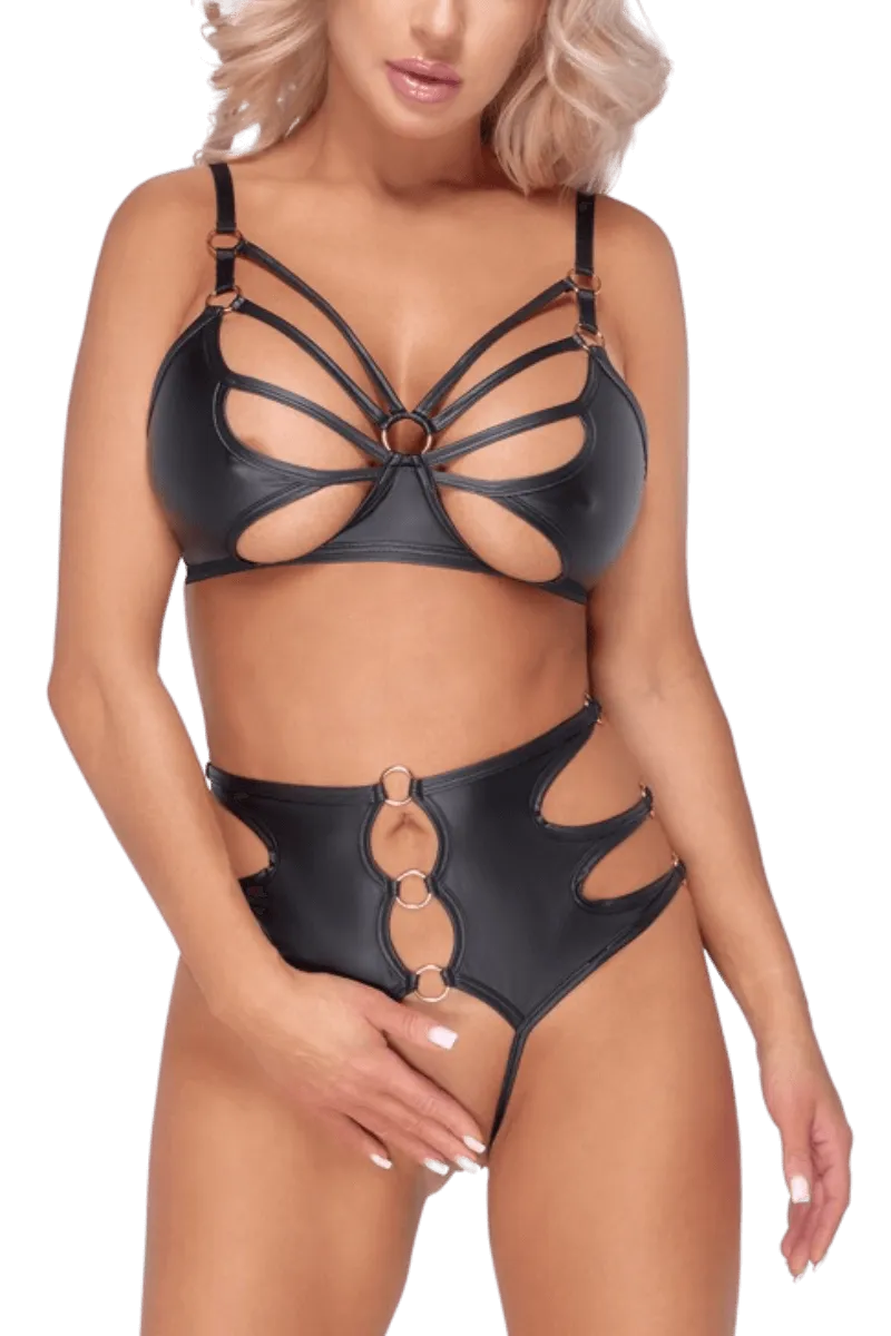 2tlg. Dessous Set black High-Waist 2tlg. Dessous Set black High-Waist