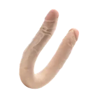 Dr. Skin - 16,5 Inch Posable Double Dong, 41,9 cm Dr. Skin - 16,5 Inch Posable Double Dong, 41,9 cm
