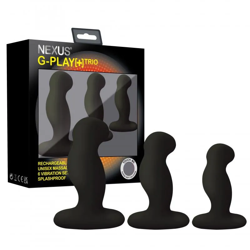Nexus »G-Play+ Trio« Prostata-Vibrator-Set Nexus »G-Play+ Trio« Prostata-Vibrator-Set