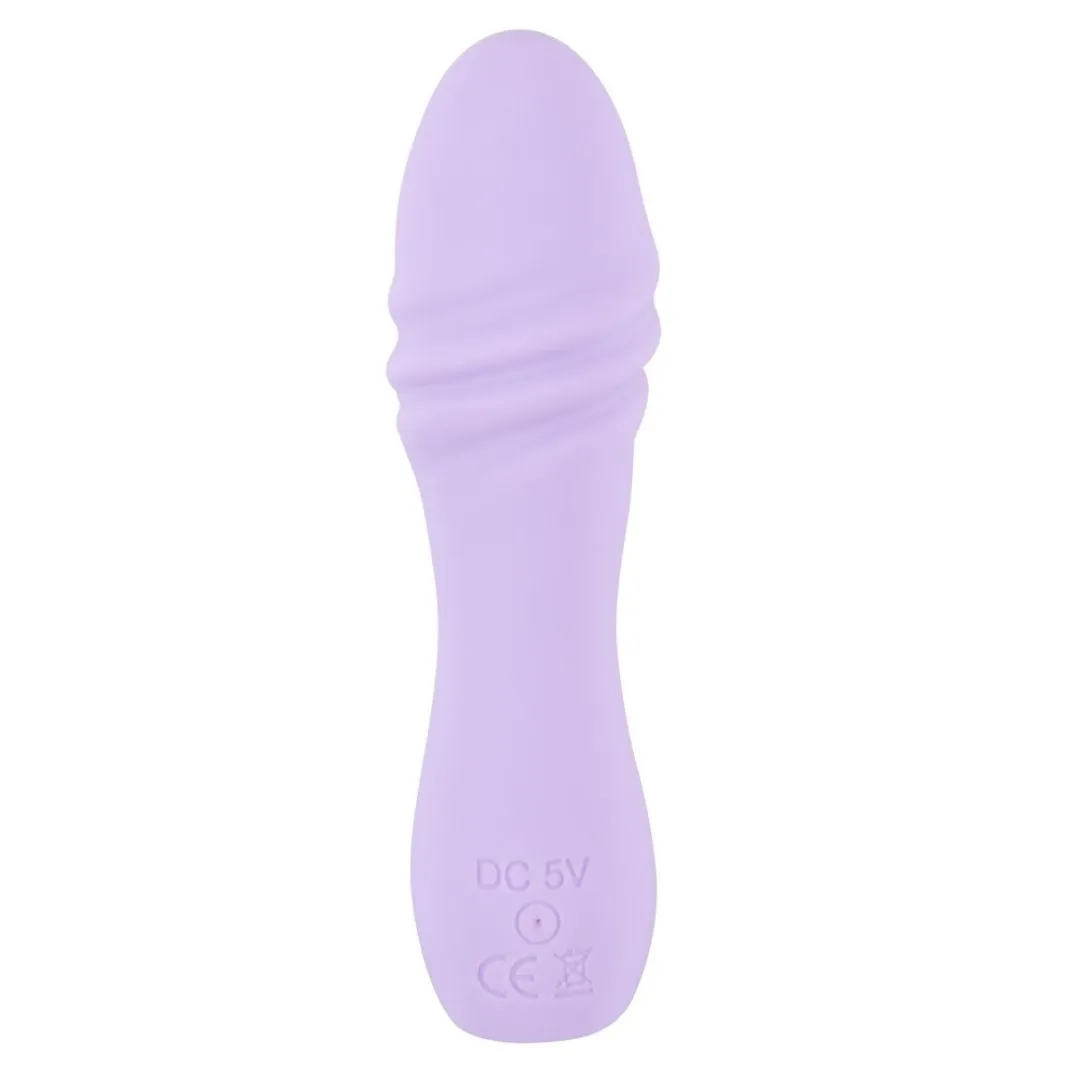 Minivibrator lila mit Spiralrillen – Bild 4