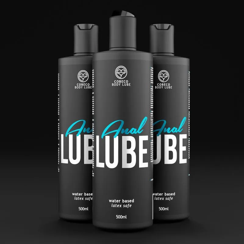 Cobeco Anal-Gleitmittel auf Wasserbasis 250 ml – Bild 4