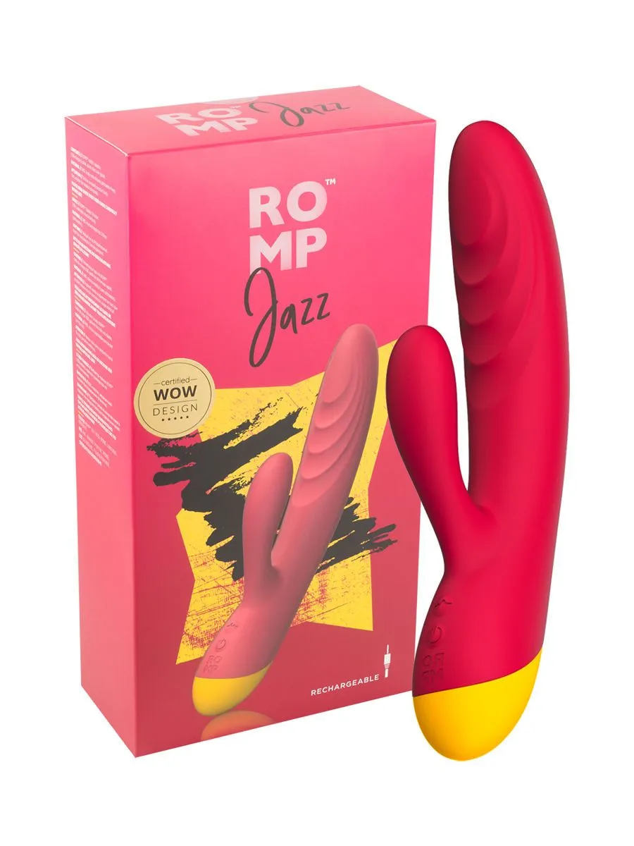 ROMP Jazz: Bunnyvibrator, rot/gelb ROMP Jazz: Bunnyvibrator, rot/gelb
