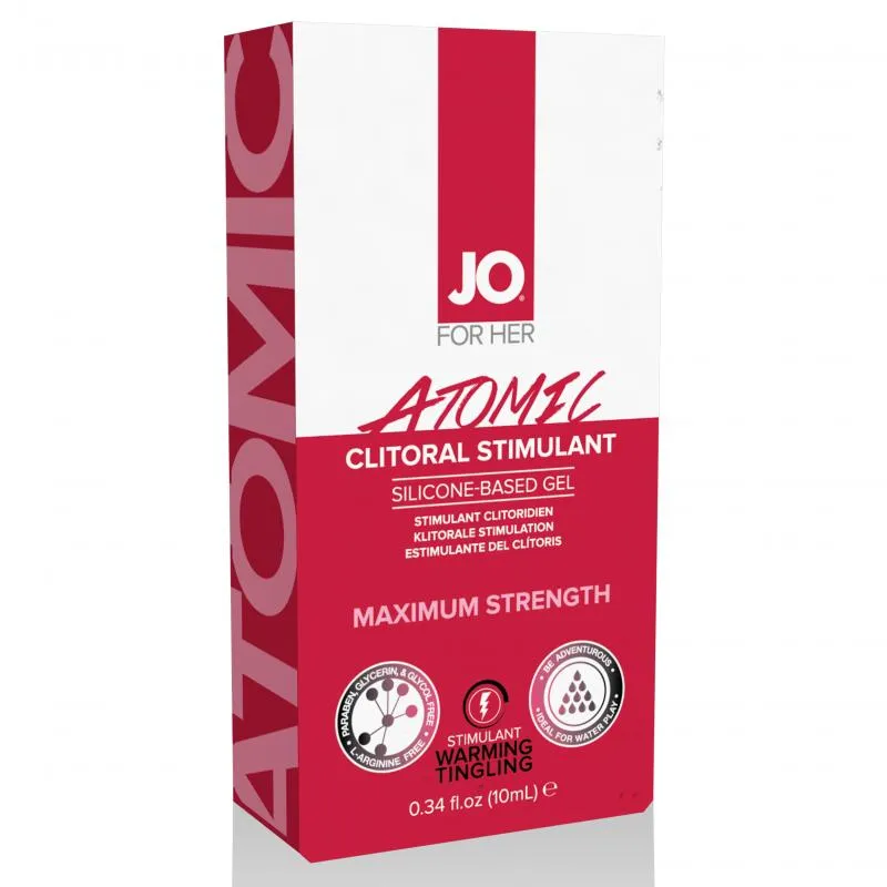 System JO - Atomic Stimulierendes Klitorisgel extra stark -10 ml System JO - Atomic Stimulierendes Klitorisgel extra stark -10 ml