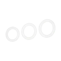 Penisringe aus Silikon, 3 Teile, 2,5 - 5 cm Penisringe aus Silikon, 3 Teile, 2,5 - 5 cm