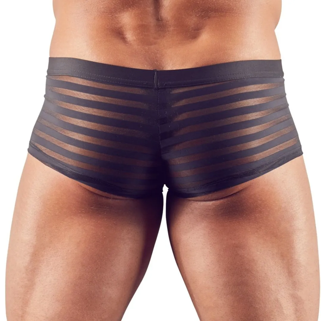 Semi-transparente Pants mit Streifen – Bild 4