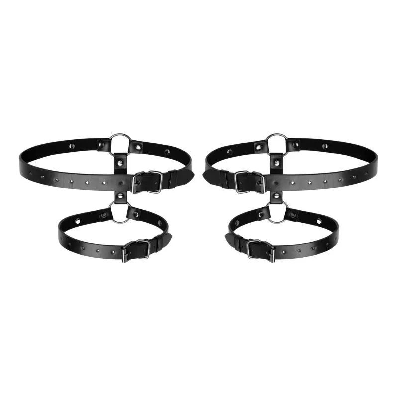 Bedroom Fantasies - Oberschenkelgeschirr - Schwarz – Bild 5