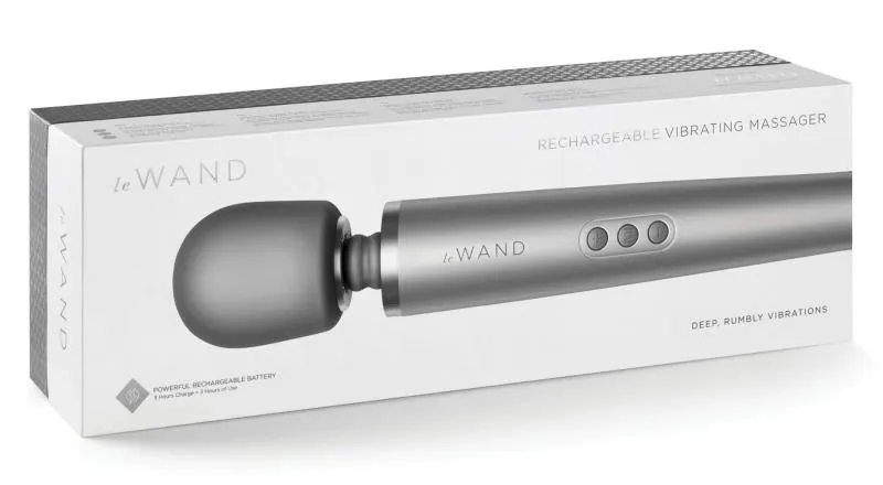 Le Wand Oplaadbare Wand Massager - Grijs – Bild 5