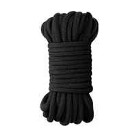 Ouch! Japanese Silk Rope: Bondageseil, schwarz (10m) Ouch! Japanese Silk Rope: Bondageseil, schwarz (10m)