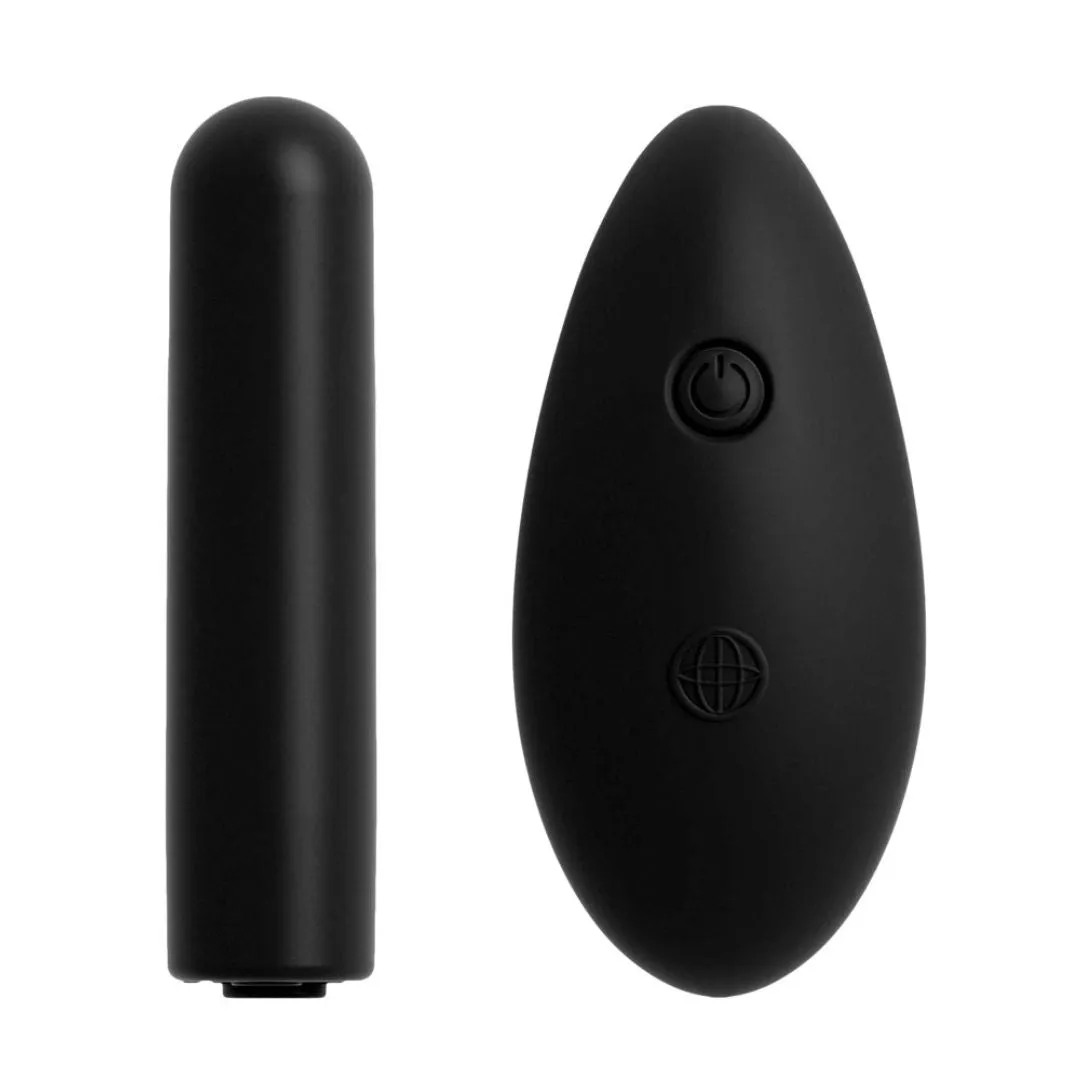 Vibro-String mit Minivibrator, 2 Analplugs und Fernbedienung – Bild 5