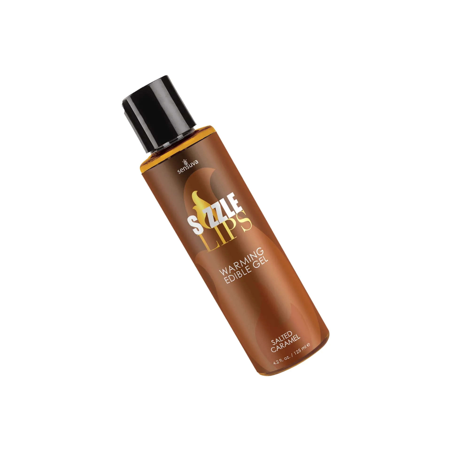 Sizzle Lips - Warming Edible Gel Salted Caramel, 125 ml Sizzle Lips - Warming Edible Gel Salted Caramel, 125 ml