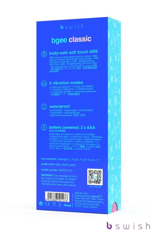 B Swish - Bgee G-Punkt Vibrator - Lila – Bild 5