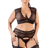 3.tlg. Bralette Set Plus Size 3.tlg. Bralette Set Plus Size