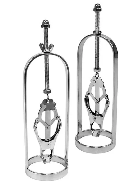Nipple Stretcher: Edelstahl-Nippelklemmen Nipple Stretcher: Edelstahl-Nippelklemmen