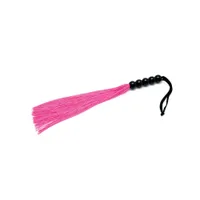 Silikon-Peitsche (38 cm), pink/schwarz Silikon-Peitsche (38 cm), pink/schwarz