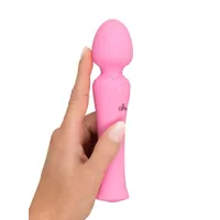 Sweet Smile Rechargeable Mini Wand: Wandvibrator, rosa Sweet Smile Rechargeable Mini Wand: Wandvibrator, rosa
