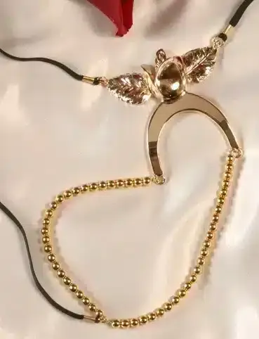 Sylvie Monthulé - G-String Intim Rose | Gold Größe 44 – Bild 2