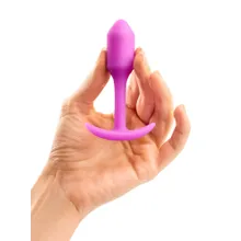 B-Vibe Snug Plug 1: Analplug, fuchsia B-Vibe Snug Plug 1: Analplug, fuchsia