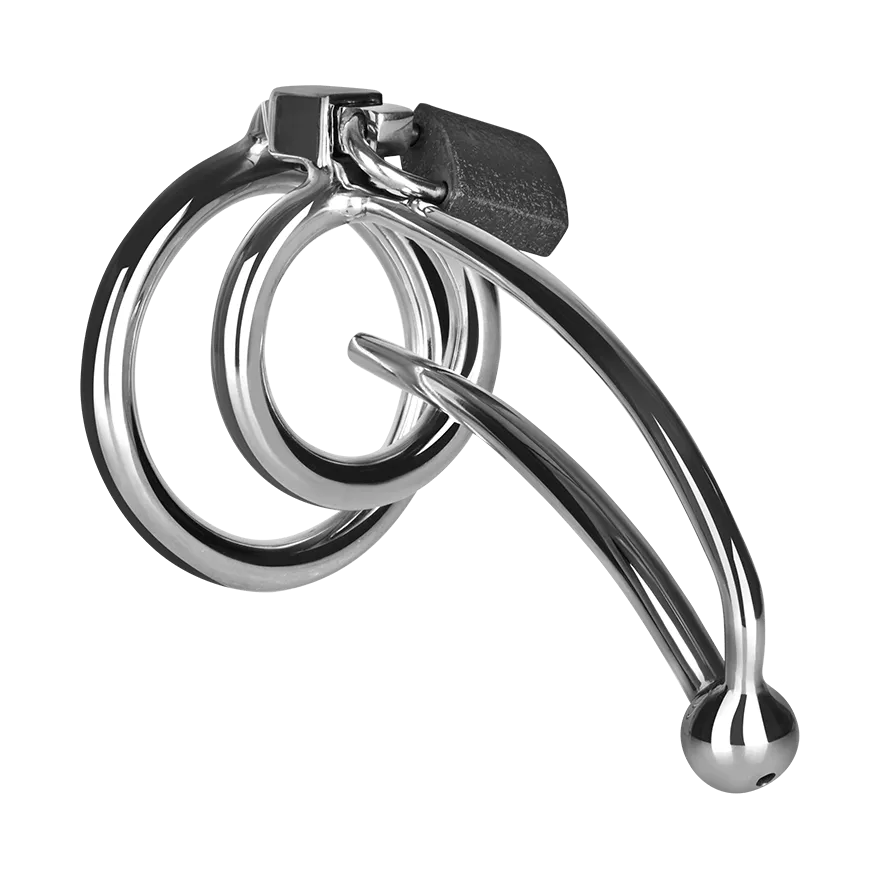 Penisplug mit Schloss, 12 cm Penisplug mit Schloss, 12 cm