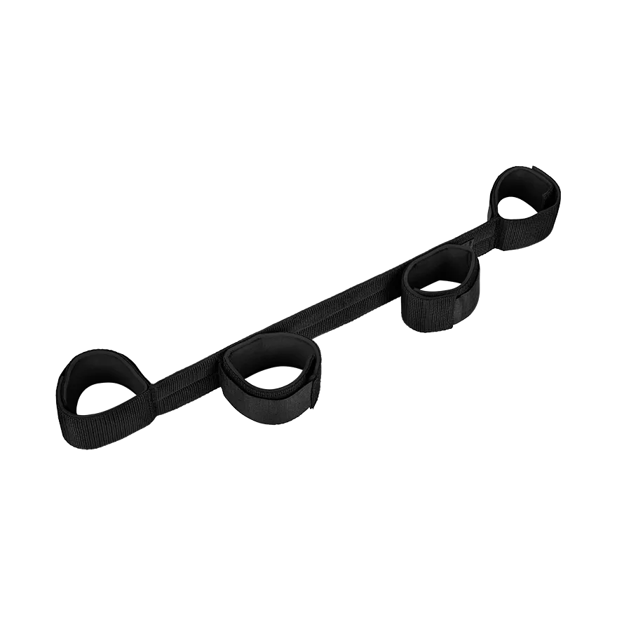 Spreizstange mit Hand- und Fußfesseln Spreizstange mit Hand- und Fußfesseln