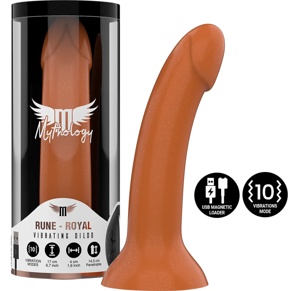 Dildo mit Vibration "Royal" oder "Majestic" – Bild 3