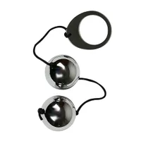 Heavy Metal Duospheres: Liebeskugeln, silber Heavy Metal Duospheres: Liebeskugeln, silber