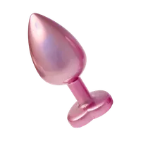 Large Pearl Pink Plug, 9,5 cm Large Pearl Pink Plug, 9,5 cm