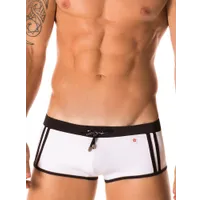 JOR Sport: Badepant, weiß/schwarz (L) JOR Sport: Badepant, weiß/schwarz (L)