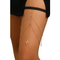 Oberschenkelschmuck - Schlange gold Oberschenkelschmuck - Schlange gold