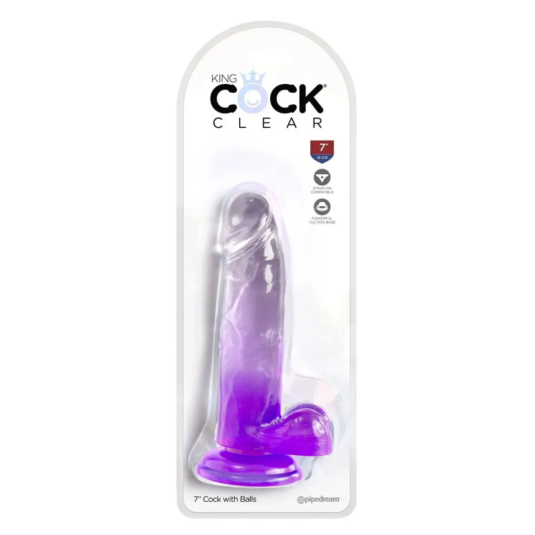 Naturdildo „7“-Cock with Balls“ – Bild 5