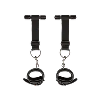 Tür-Handfesseln aus Kunstleder Tür-Handfesseln aus Kunstleder