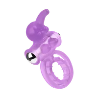 Penis- und Hodenring mit Klitorisreizer, 3 - 8 cm Penis- und Hodenring mit Klitorisreizer, 3 - 8 cm