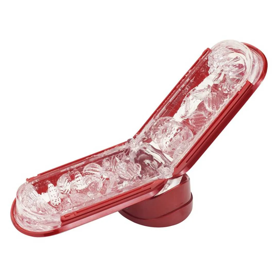 Masturbator „Flip 0 (Zero) Red Warmer Package“ plus Heizstab – Bild 5