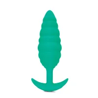 B-Vibe - Texture Plug Twist Green B-Vibe - Texture Plug Twist Green