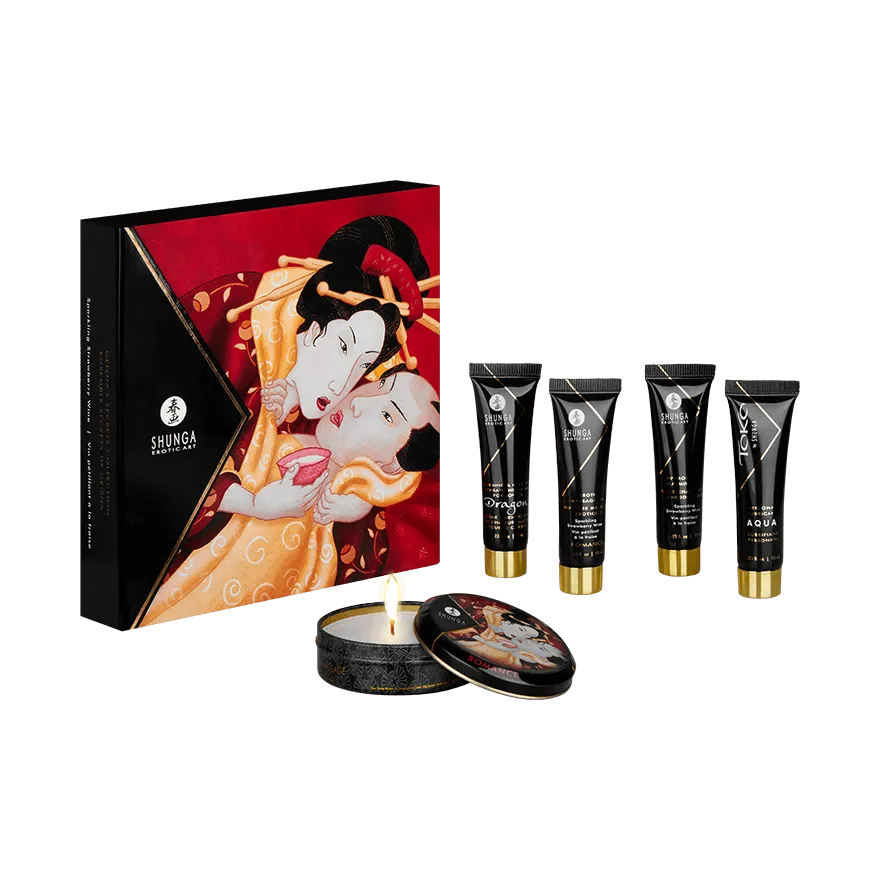 Geishas Secrets - Strawberry, 5 Teile Geishas Secrets - Strawberry, 5 Teile