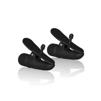 Nipplettes: Vibro-Nippelklemmen, schwarz Nipplettes: Vibro-Nippelklemmen, schwarz