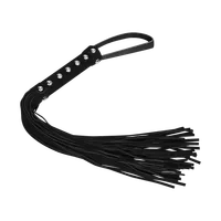 Kurze Lederpeitsche mit Striemen Kurze Lederpeitsche mit Striemen