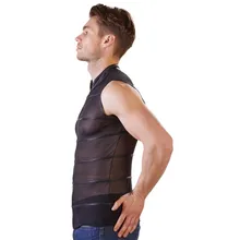 Herren-Shirt aus Powernet