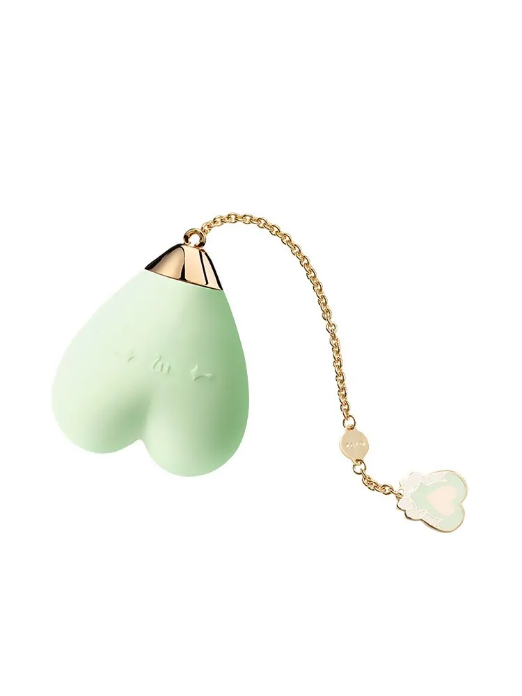 Zalo Lolita Baby Heart: Aufliegevibrator, grün Zalo Lolita Baby Heart: Aufliegevibrator, grün