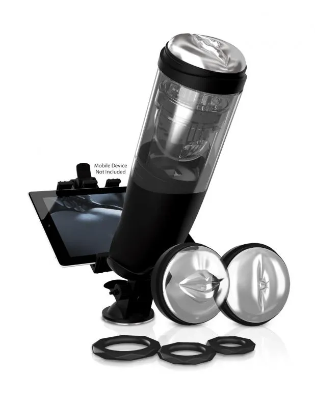 PDX Elite »Deluxe Mega-Bator« Masturbator-Set mit Vibration PDX Elite »Deluxe Mega-Bator« Masturbator-Set mit Vibration