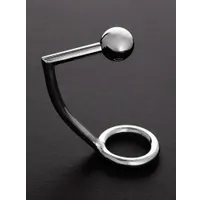 Triune Intruder with C-Ring: Edelstahl-Penis-/Hodenring mit Analkugel (40mm) Triune Intruder with C-Ring: Edelstahl-Penis-/Hodenring mit Analkugel (40mm)