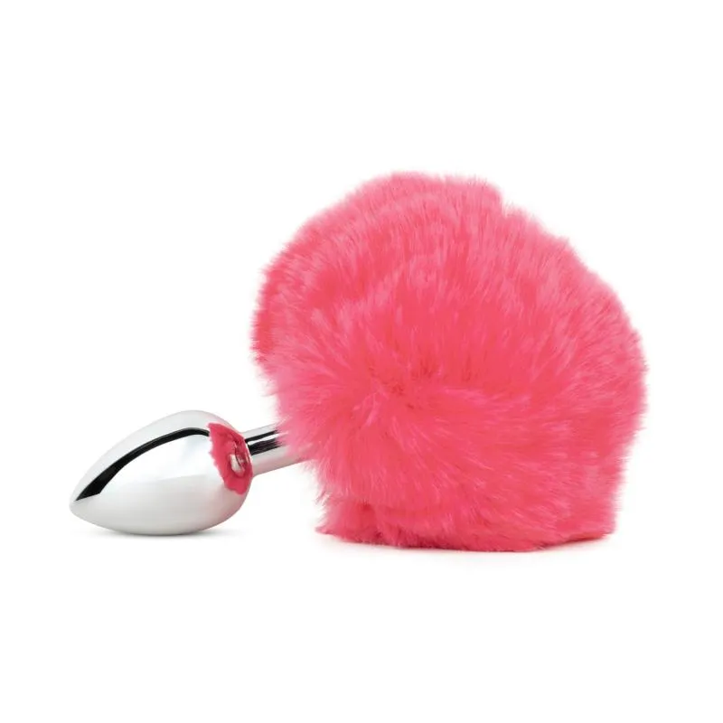 Fox Tail Aluminum Plug - Rosa – Bild 3