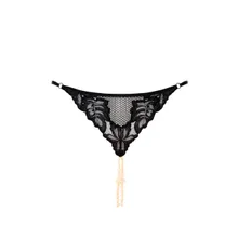 Bracli - London G-String - Luxus Perlenstring Dessous Größe Plus
