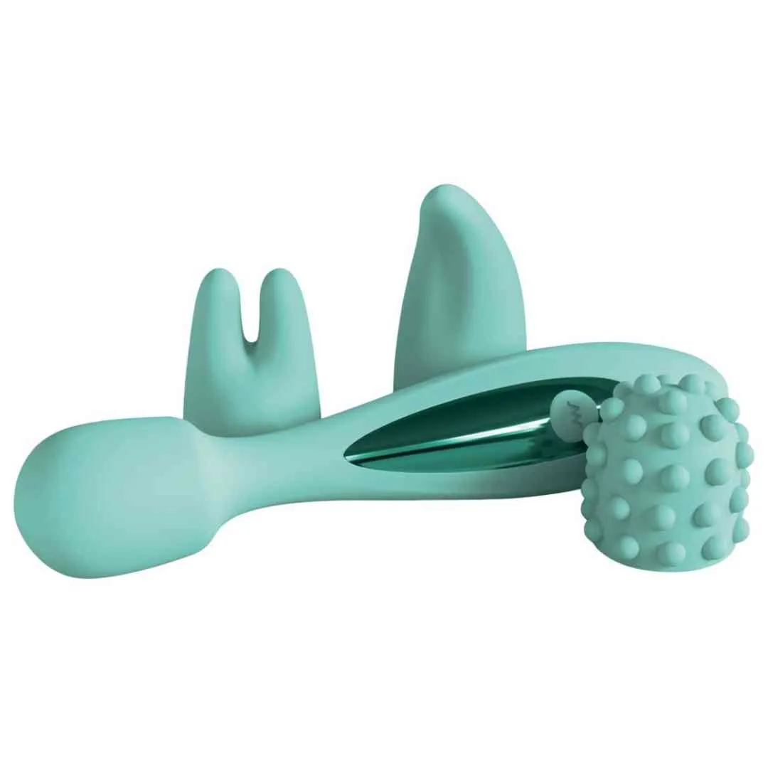 Massagestab mit 3 Aufsätzen "Canna" – Bild 3