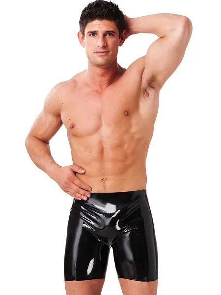 Latex-Herrenradler, schwarz (M) Latex-Herrenradler, schwarz (M)