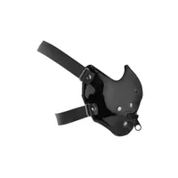 Master Series Lektor Zipper Mouth Muzzle: Maulkorb, schwarz Master Series Lektor Zipper Mouth Muzzle: Maulkorb, schwarz