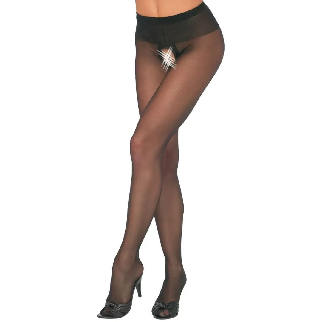 Strumpfhose Ouvert mit verstärktem Bund Strumpfhose Ouvert mit verstärktem Bund